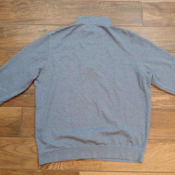 Peter Millar Pullover Mens Extra Large Blue Golf Comfort Interlock Quarter Zip - Picture 6 of 9